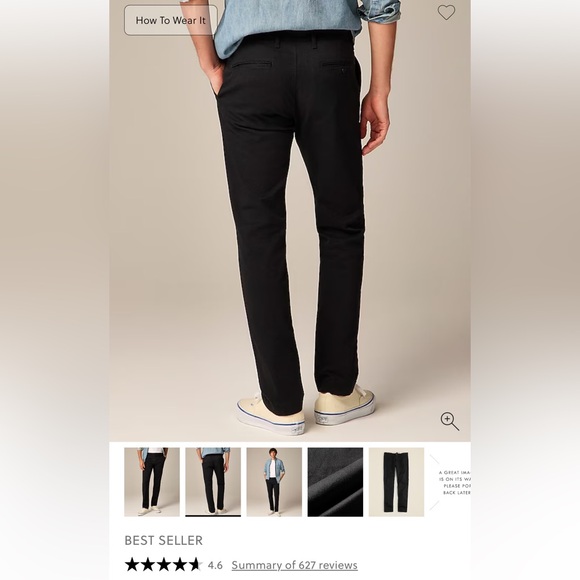 J.Crew 484 Slim-fit stretch chino pant - Picture 7 of 10